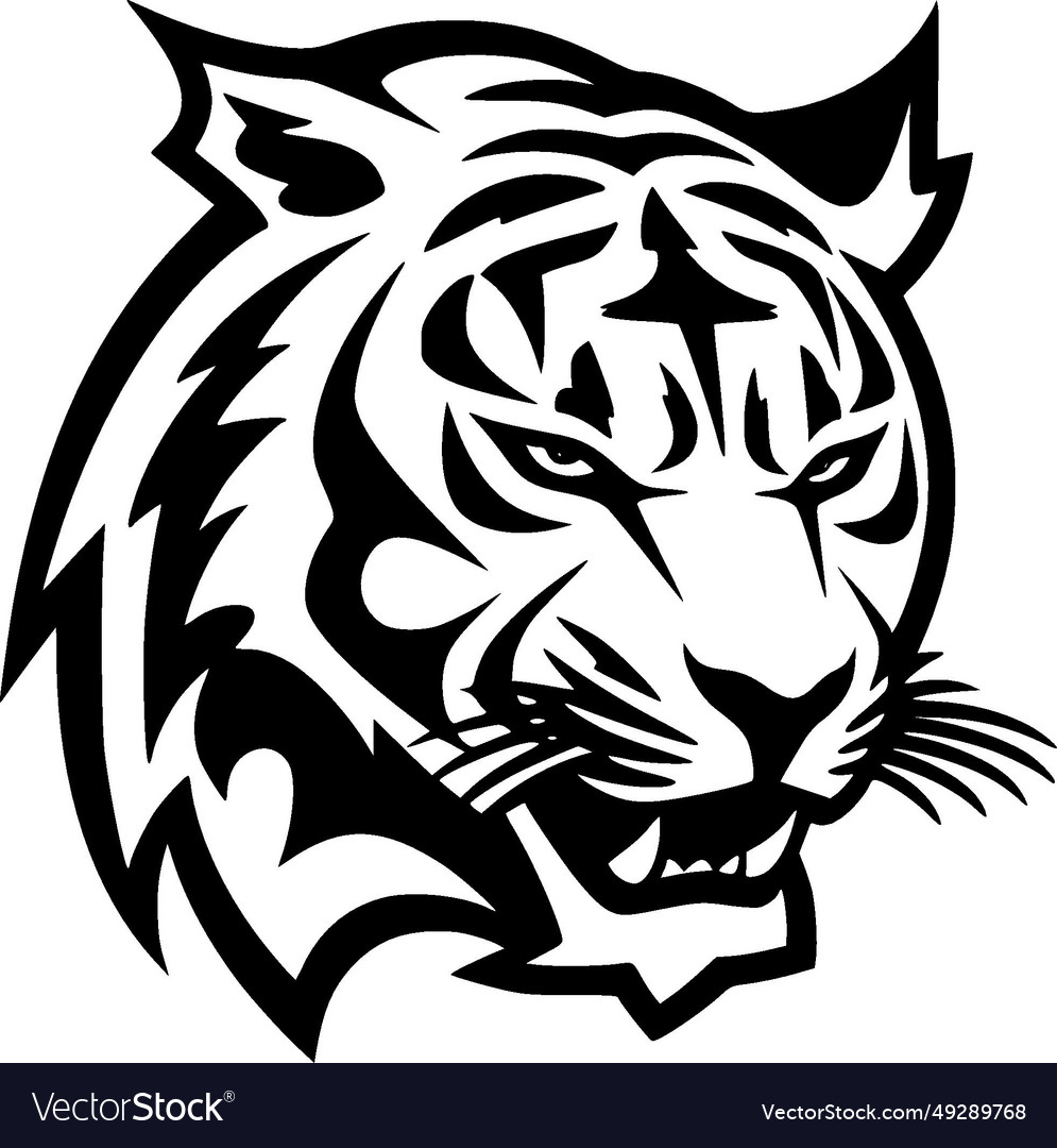 Tiger - high quality logo ideal for t-shirt Vector Image