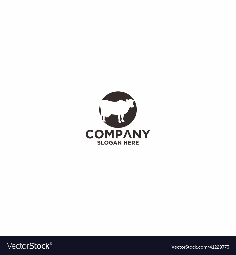 Bull logo symbols template icons