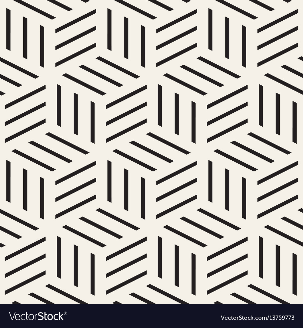 Cubic grid tiling endless stylish texture