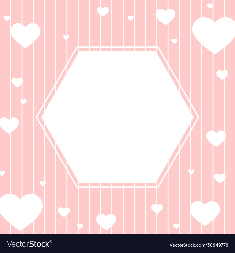 Background with a hexagon in center for text vector image Background with a hexagon in center for text