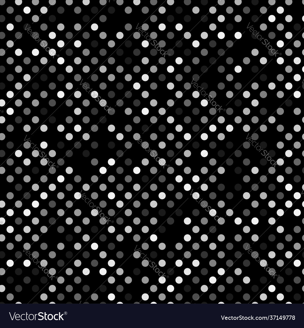 Dark gray dotted dots circles pattern background Vector Image Dark gray dotted dots circles pattern background