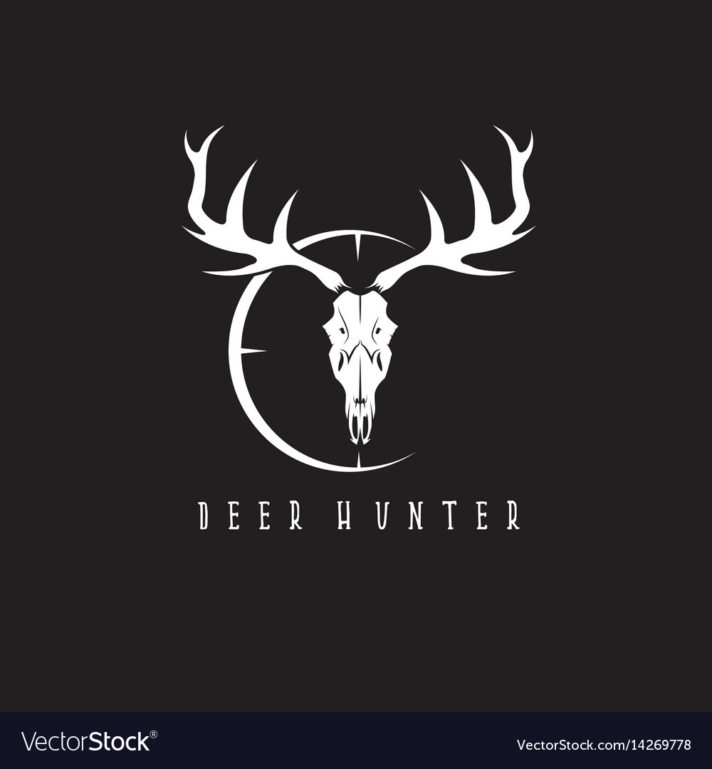 Deer Skull Target Template