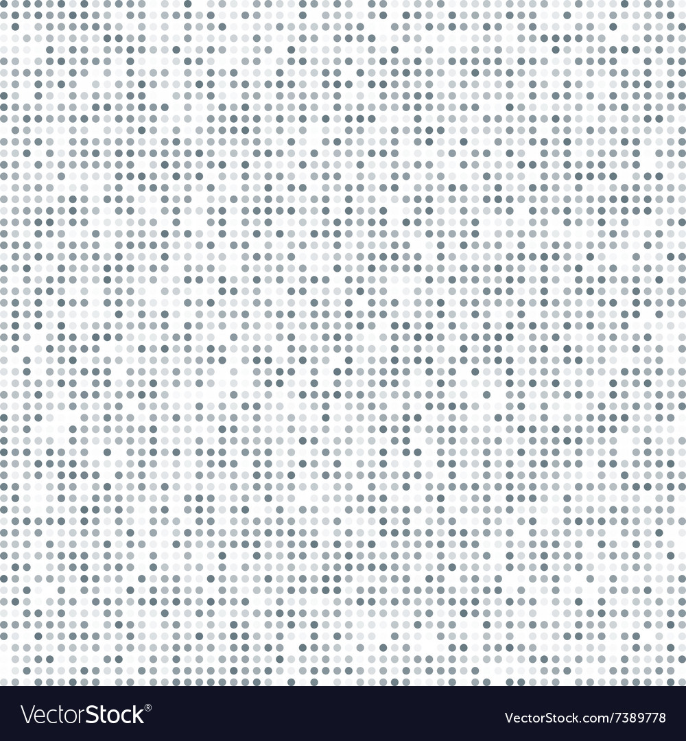 Seamless Dot Pattern - Gray & White