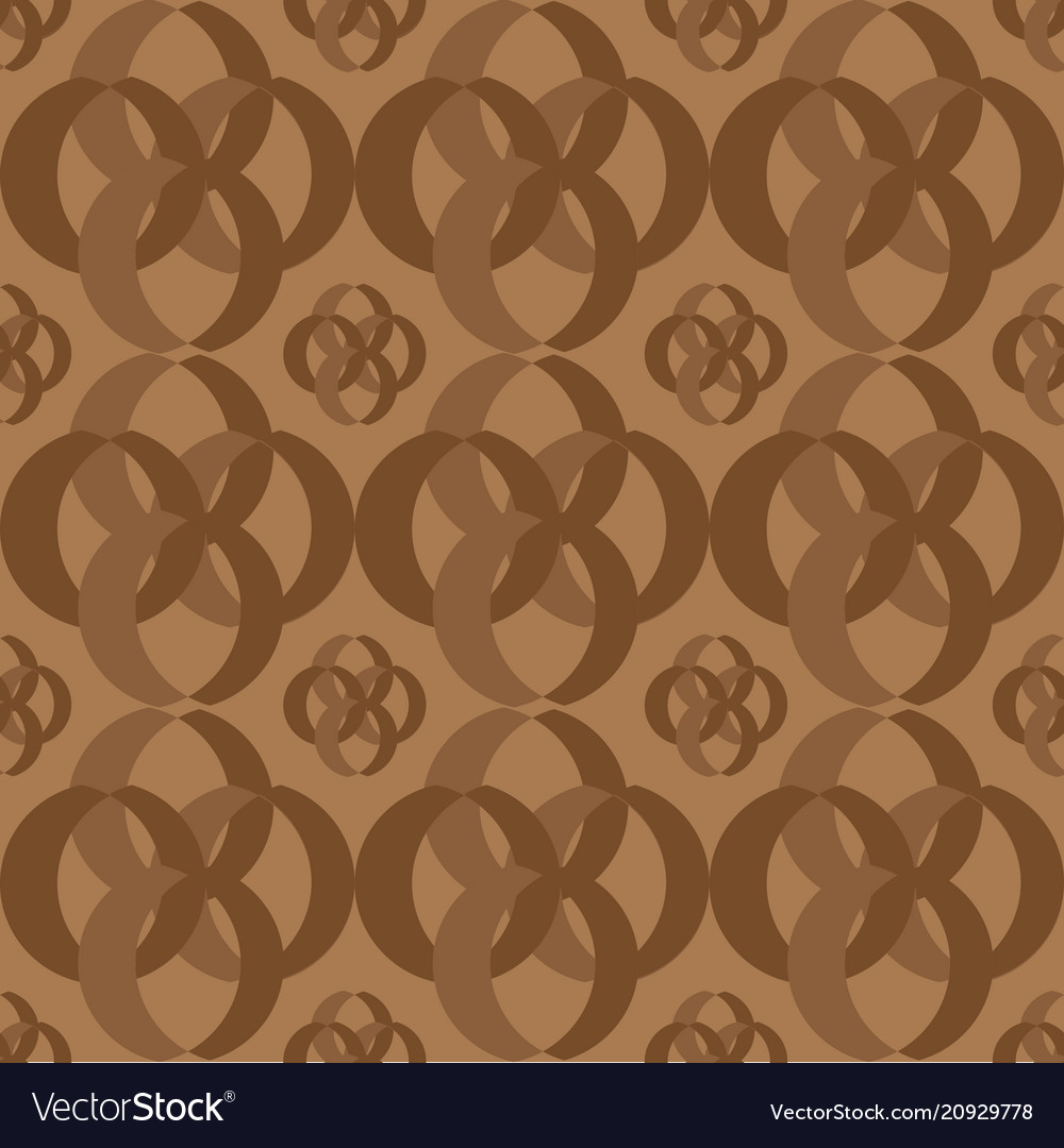 Seamless pattern on abstract theme