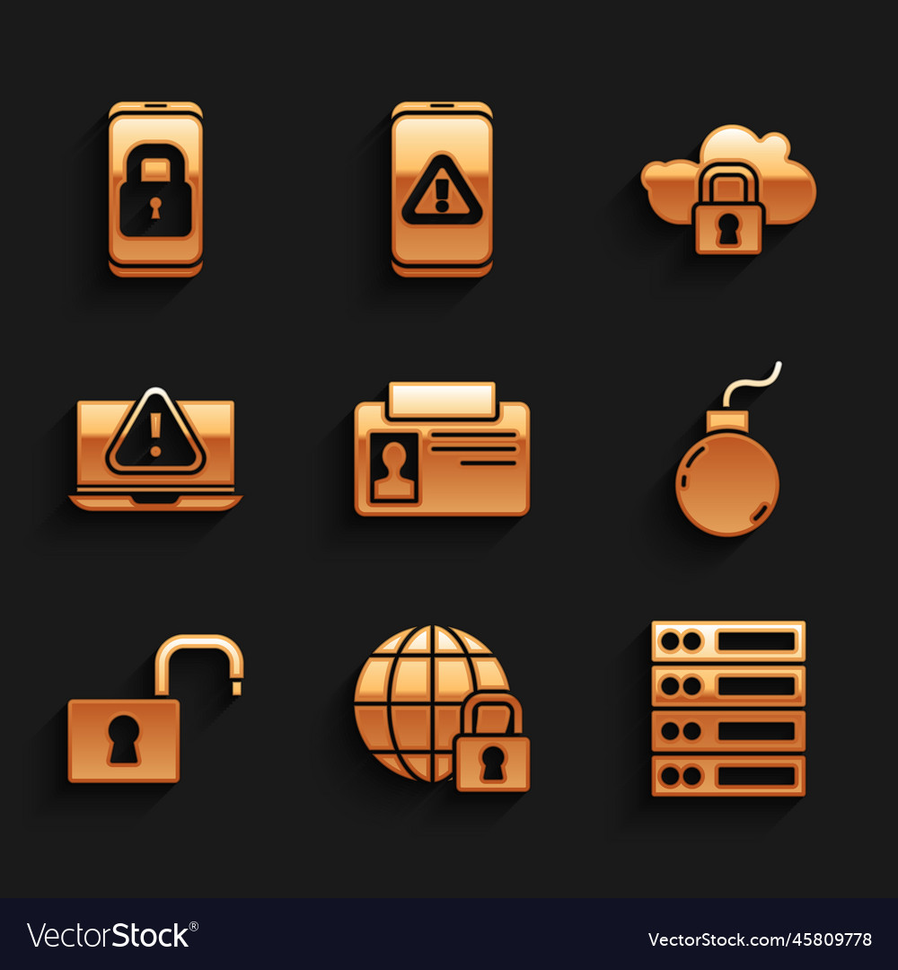 Set identification badge global lockdown server