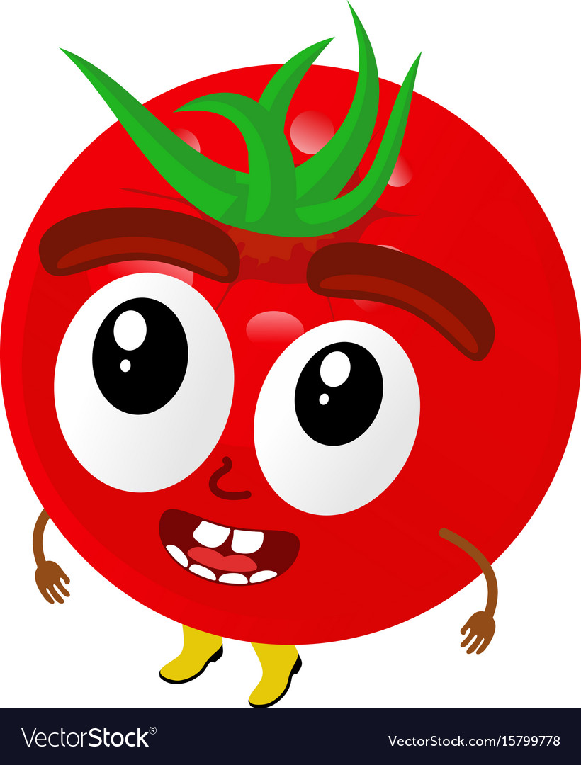 Smiling Tomatoes Characters