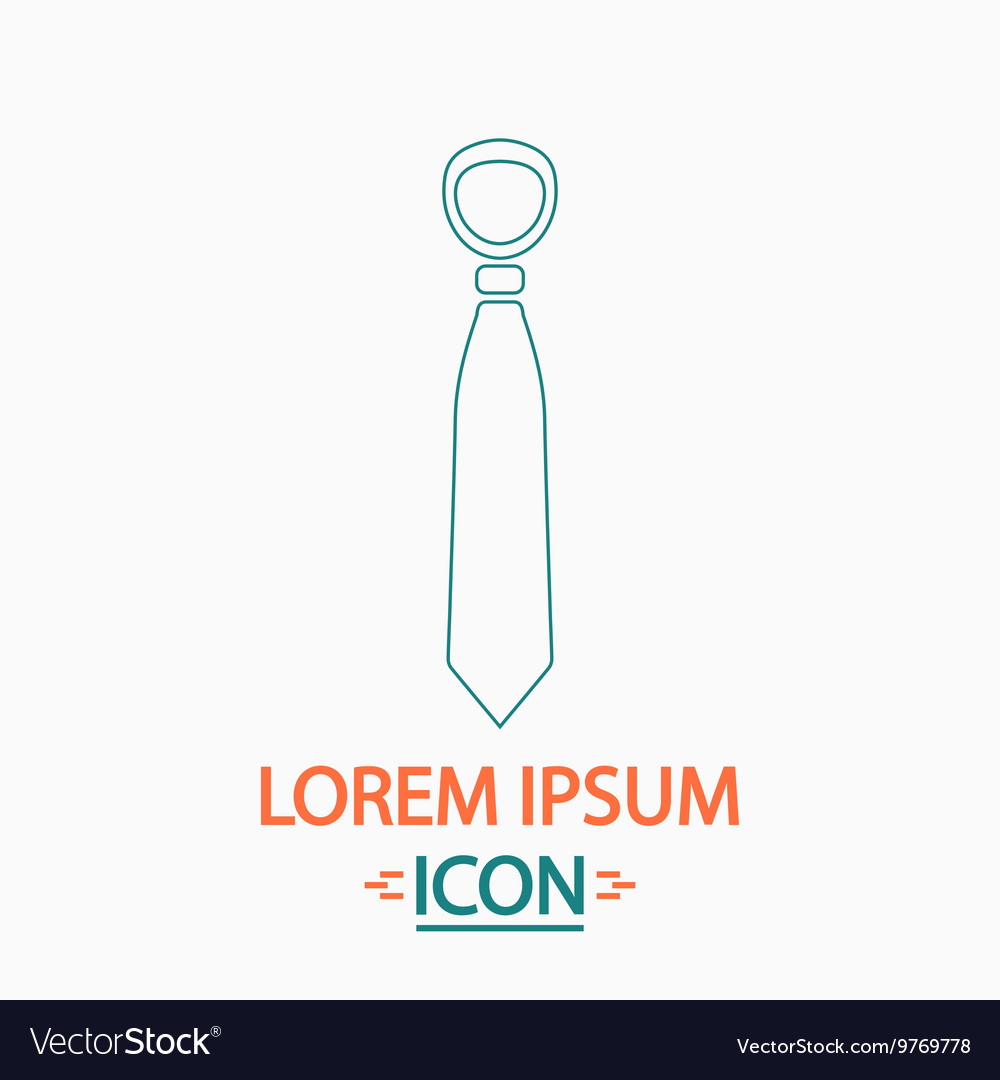 Tie computer symbol