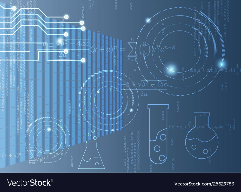 Abstrakter Hintergrund 6 Formeln Code