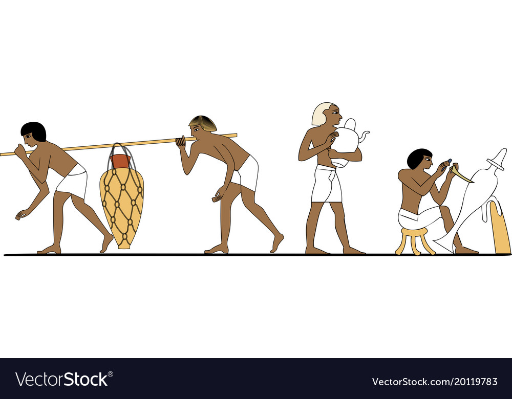 Ancient egypt potters