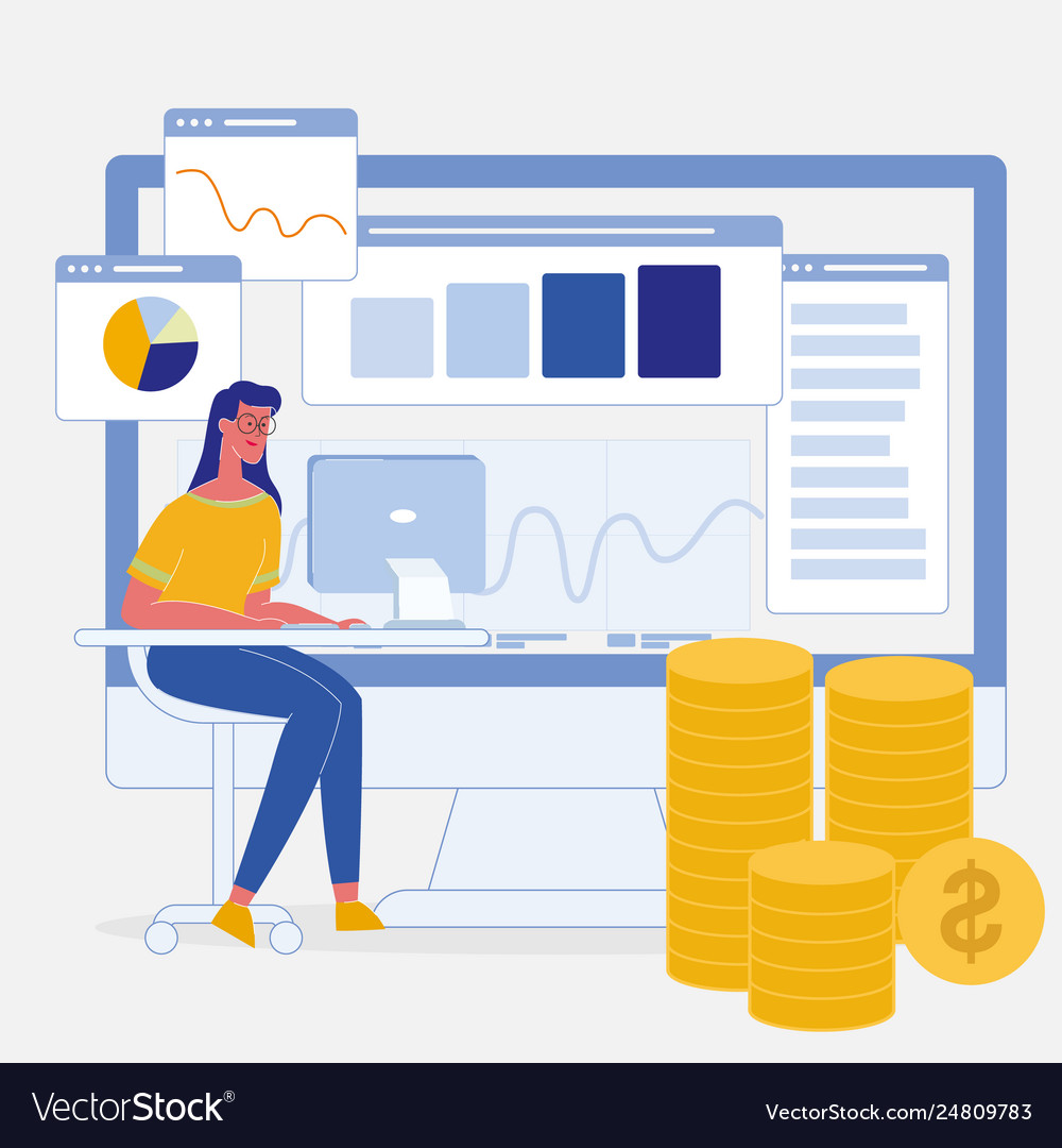 Data analysis statistics flat