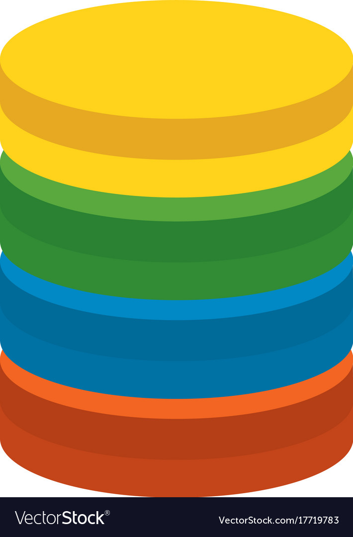 Data center disk icon