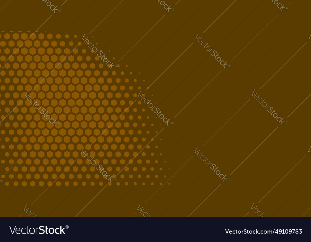 Geometric abstract hexagon two color background