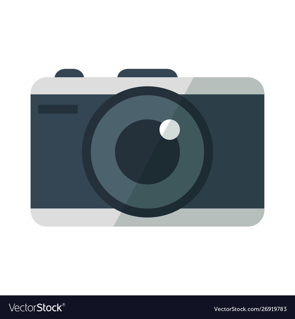 Isolated digital camera design Royalty Free Vector Image