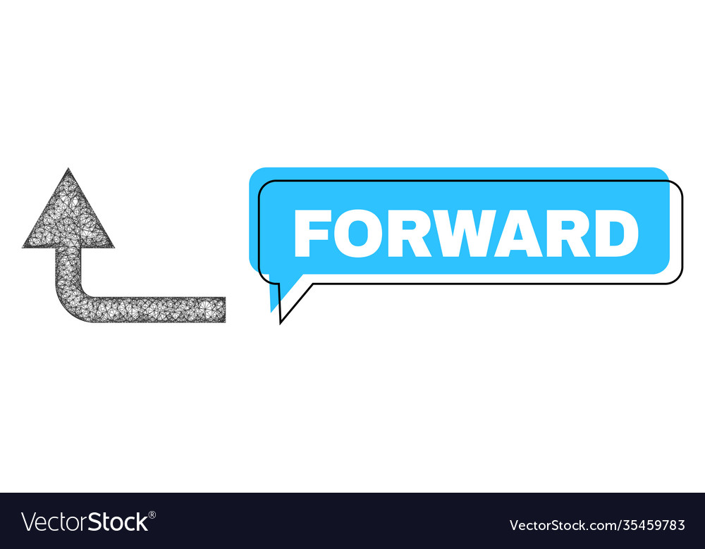 Shifted forward message cloud and net mesh turn