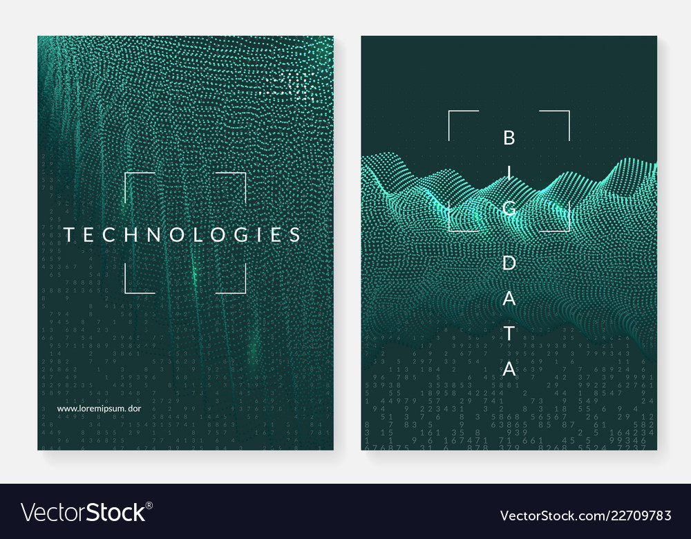 Visualization background technology for big data Vector Image Visualization background technology for big data