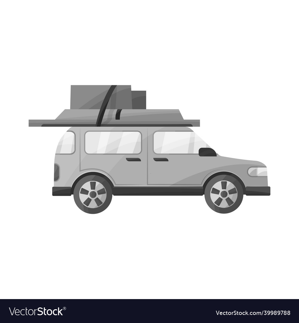 Design of car and camper symbol web