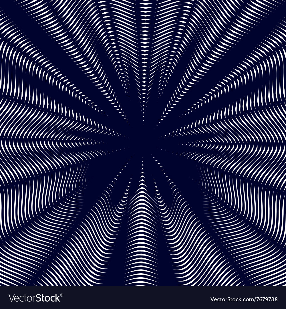 Moire style gradient optical pattern motion effect