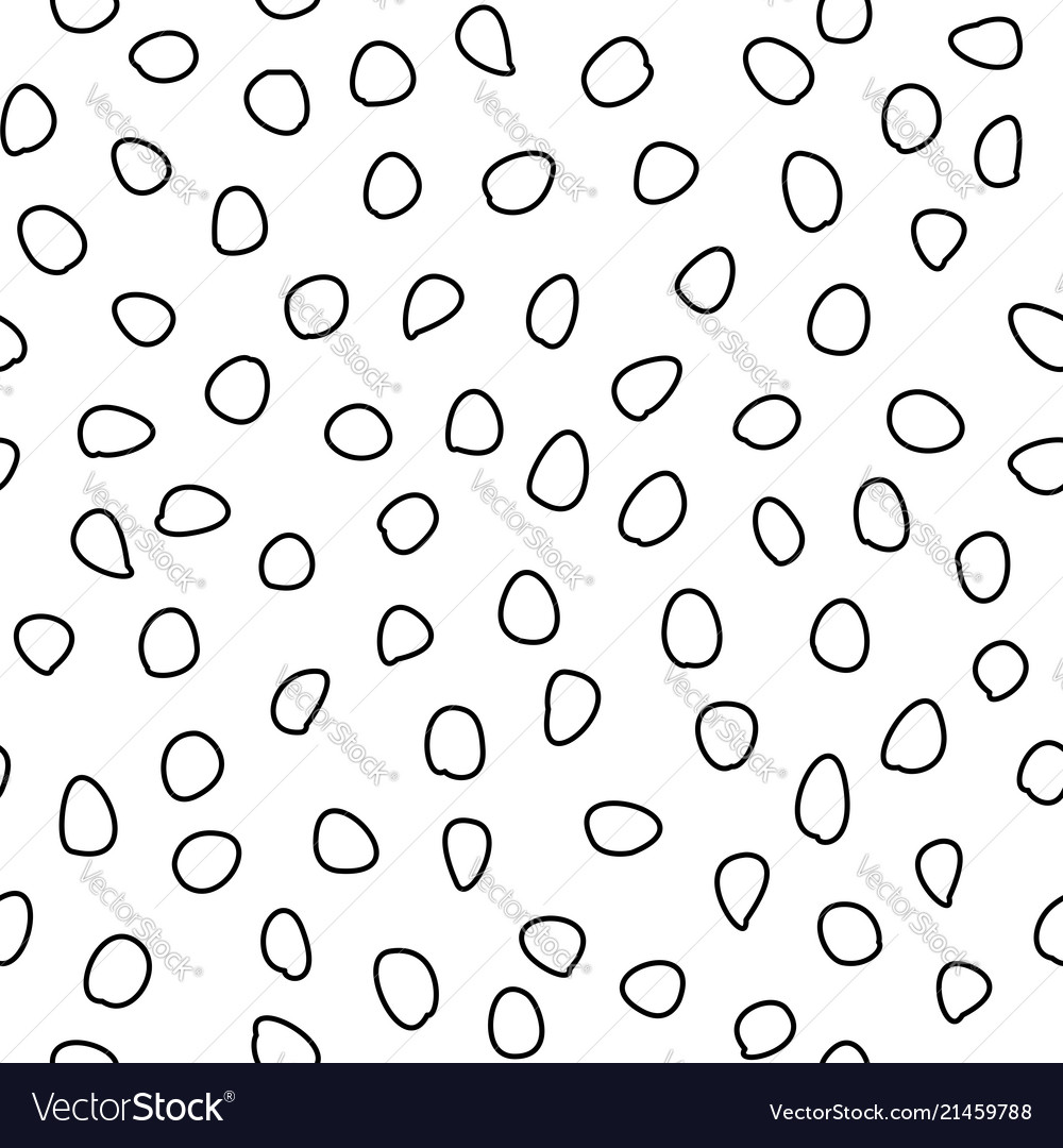 Seamless background with random shapes