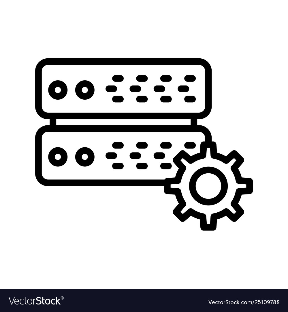 Server setting Vector Image Server setting