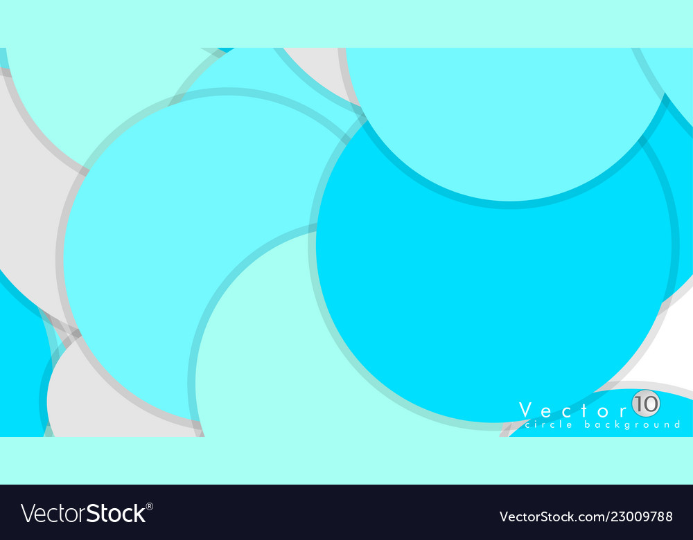 Simple and colorful circles background design Vector Image Simple and colorful circles background design