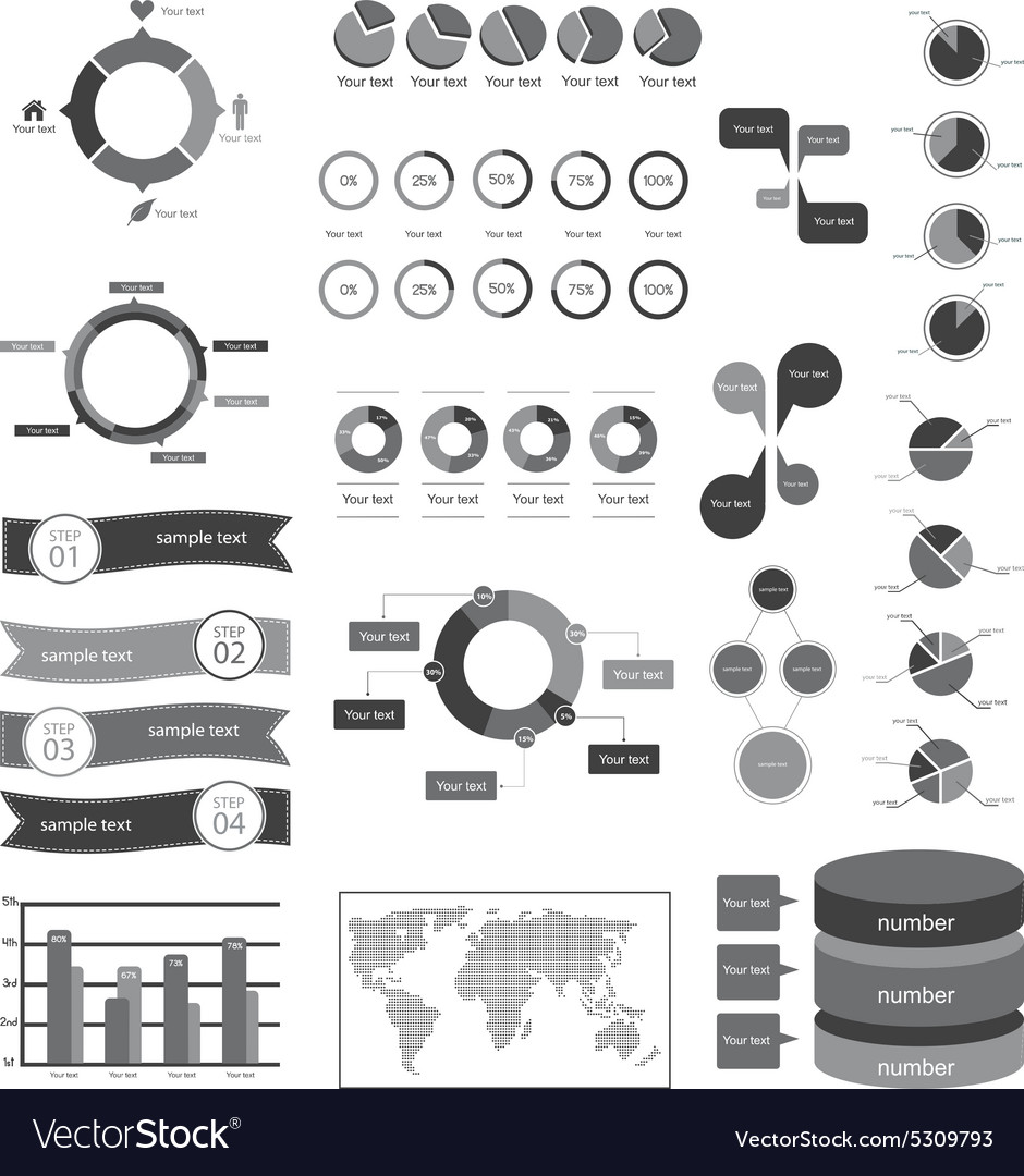 Infographics elements