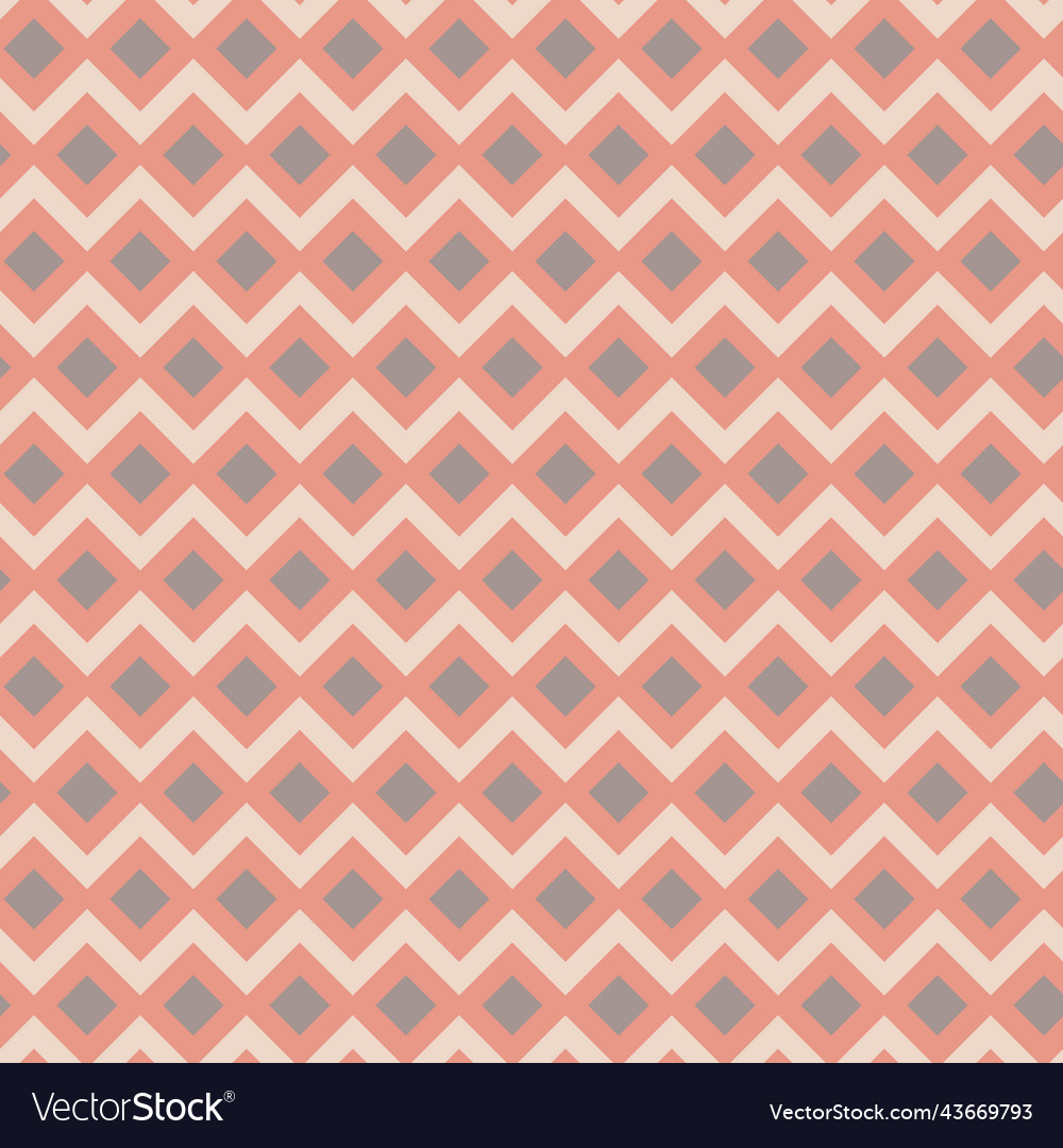 Pink gray angular seamless pattern vector image Pink gray angular seamless pattern