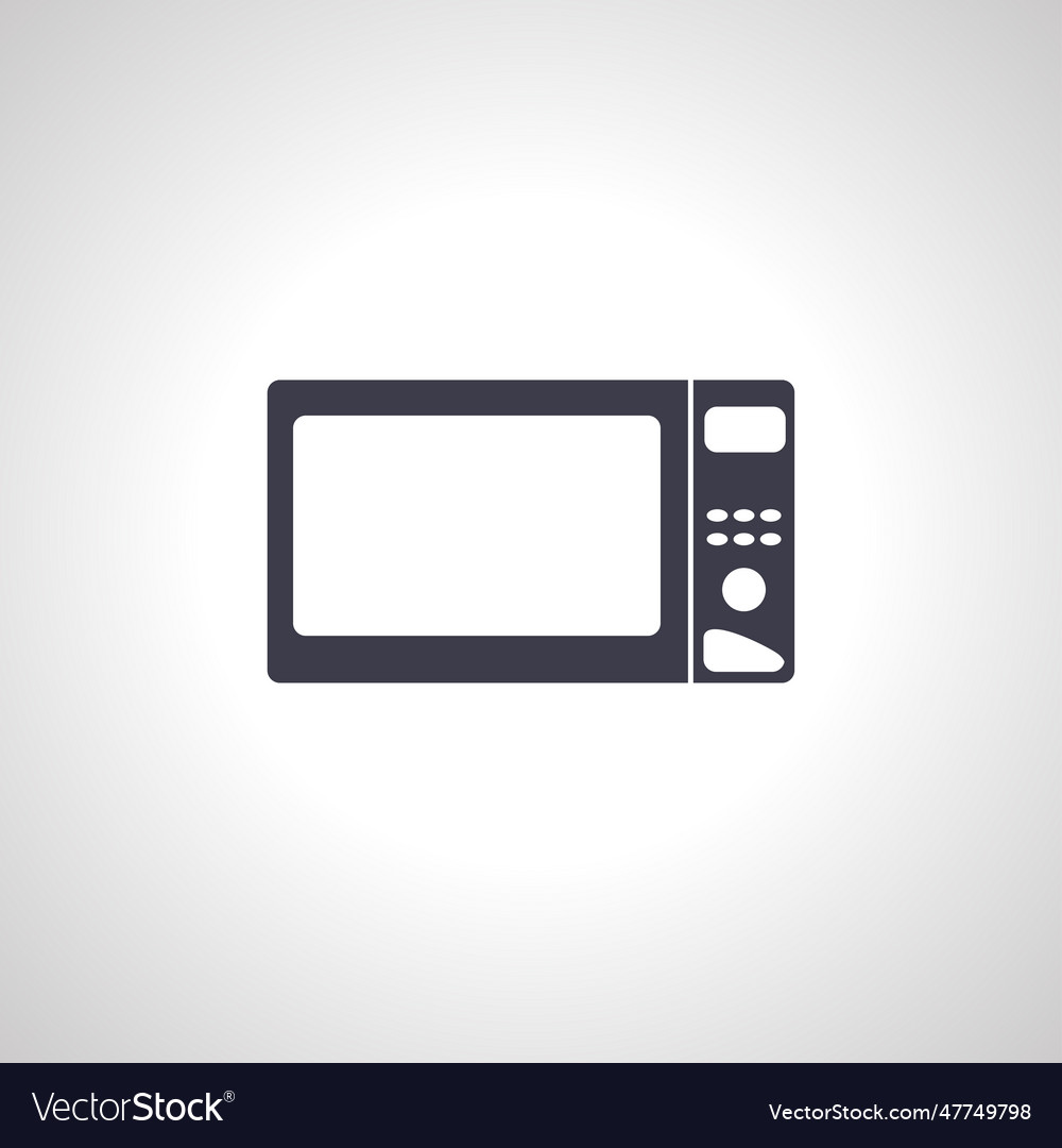 Microwave icon kitchen Vector Image Microwave icon kitchen
