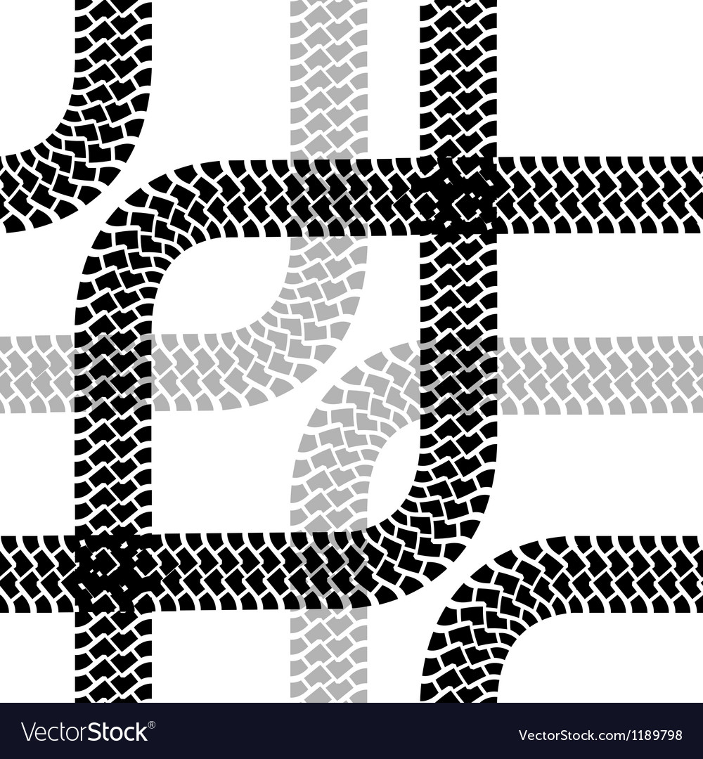 Tire Track Pattern Background