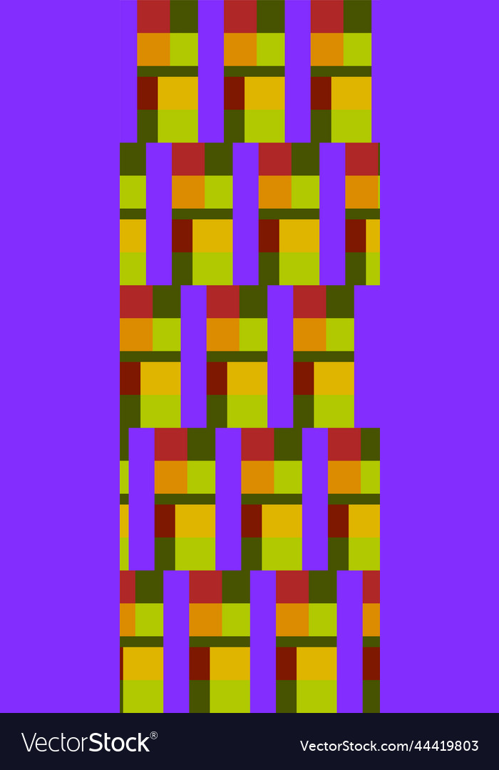 Abstract seamless pattern made of colorful