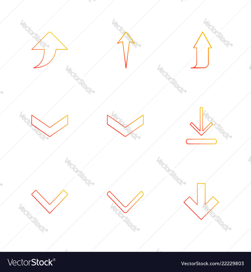 Arrows directions pointer arrow user
