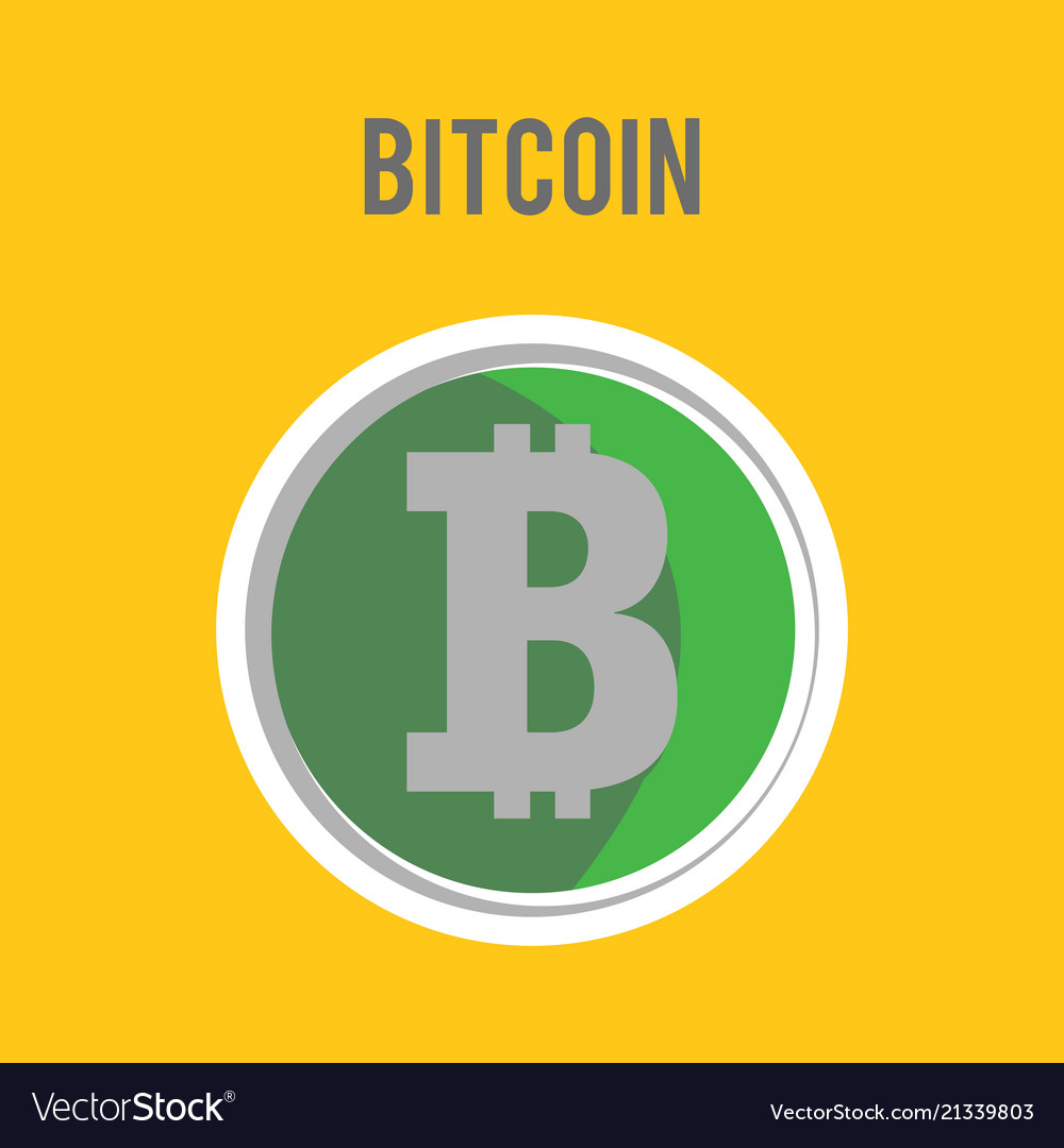 Bitcoin physical bit coin digital currency Vector Image Bitcoin physical bit coin digital currency