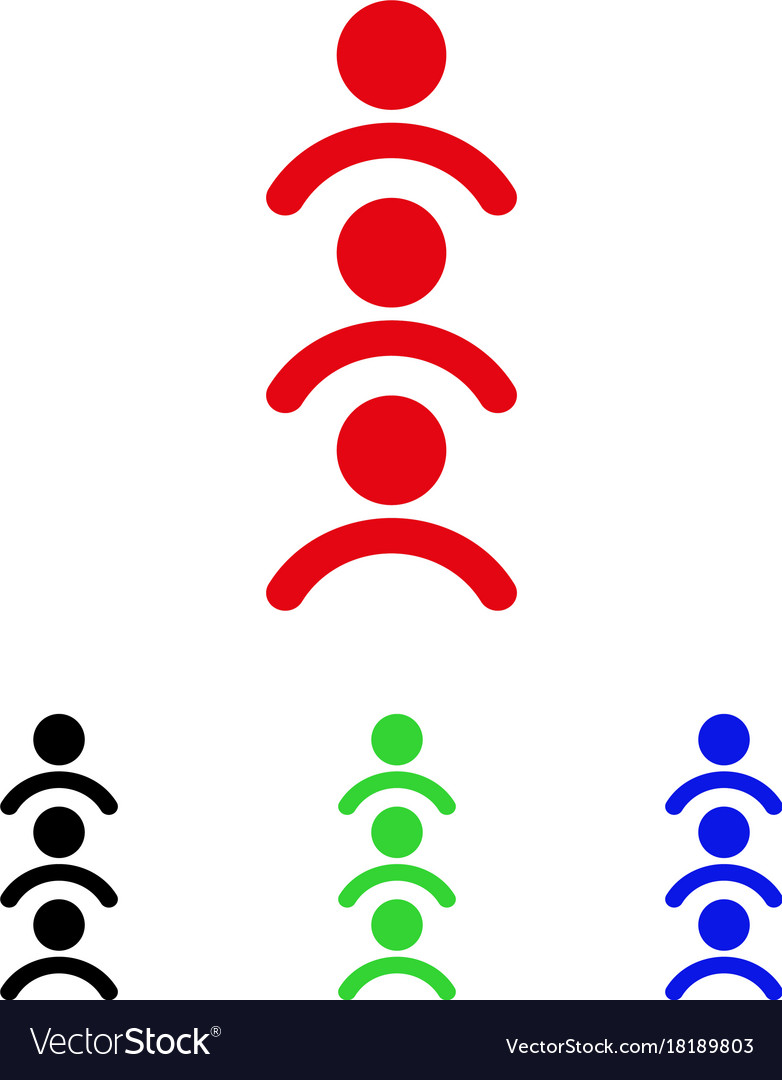 Man queue icon
