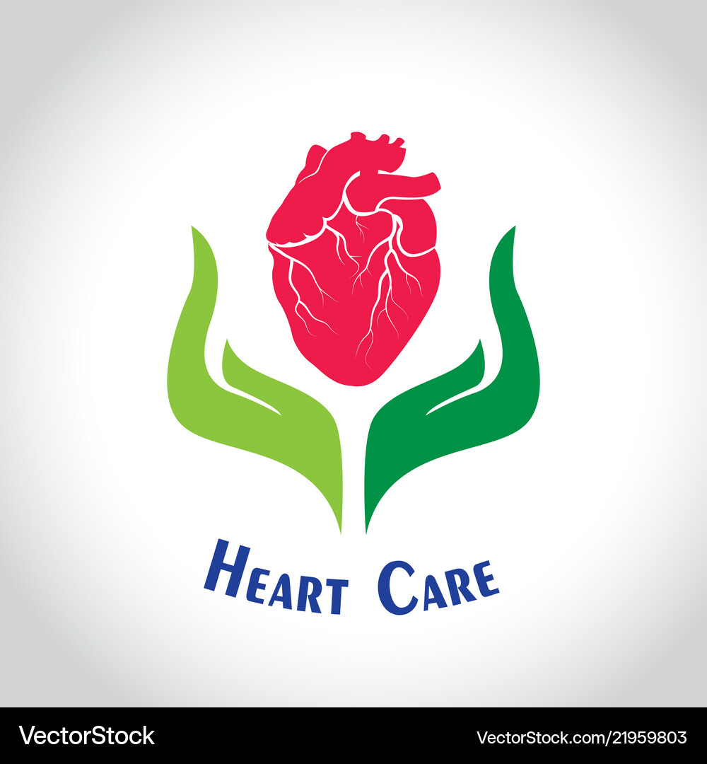 Take Care Your Heart Royalty Free Vector Image