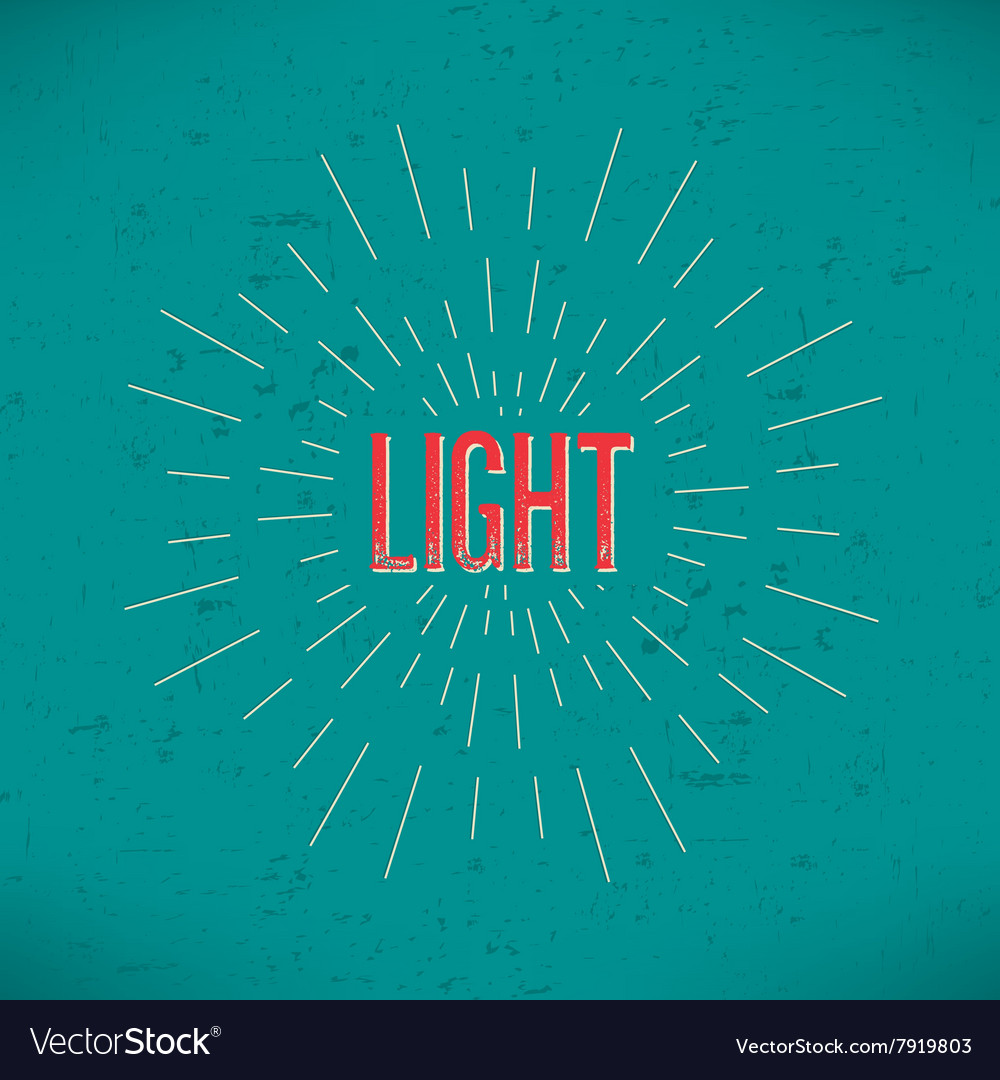 Text in retro style