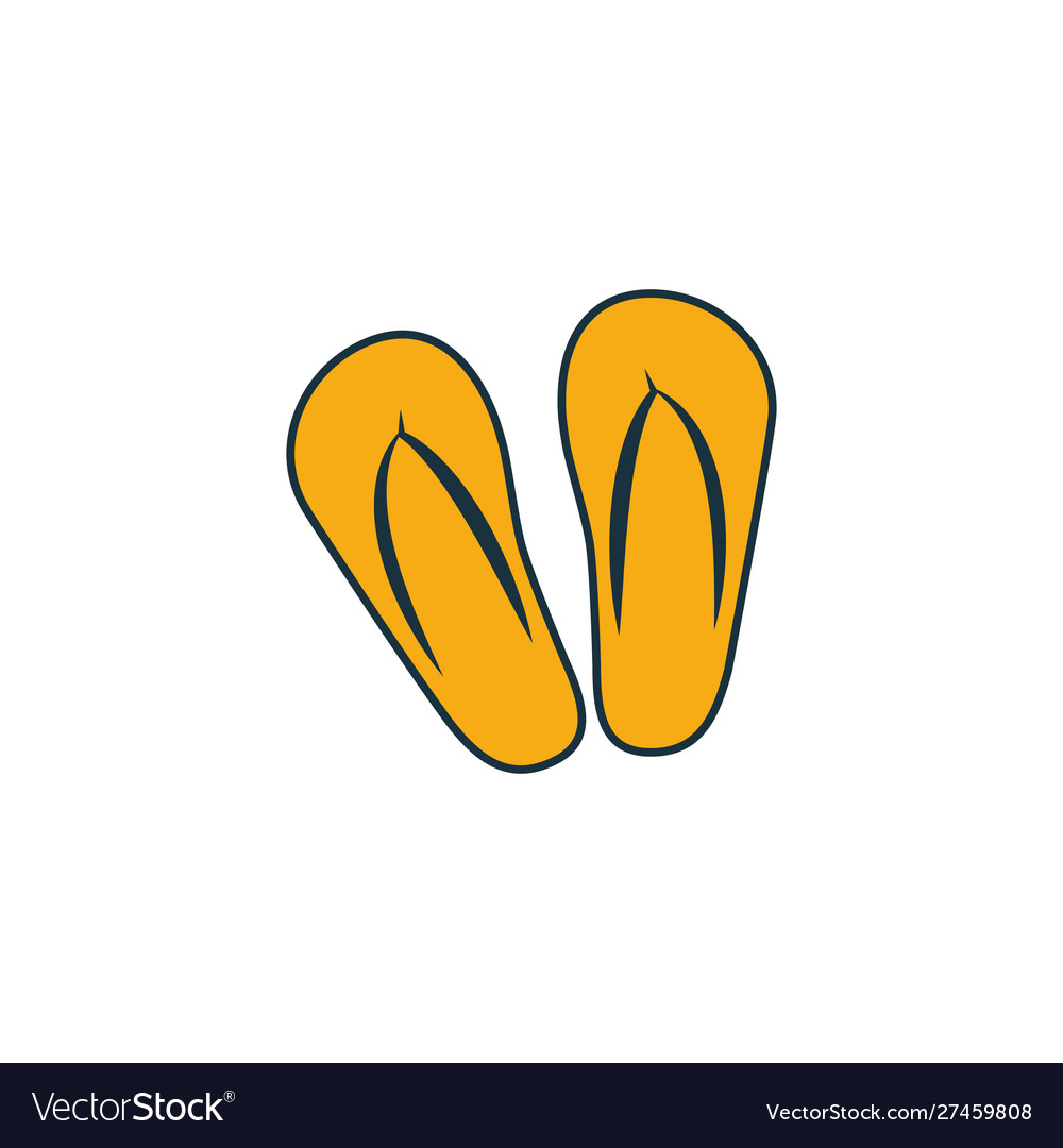 Flip flops icon pixel perfect using for web