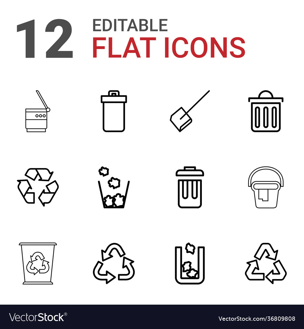 Garbage icons