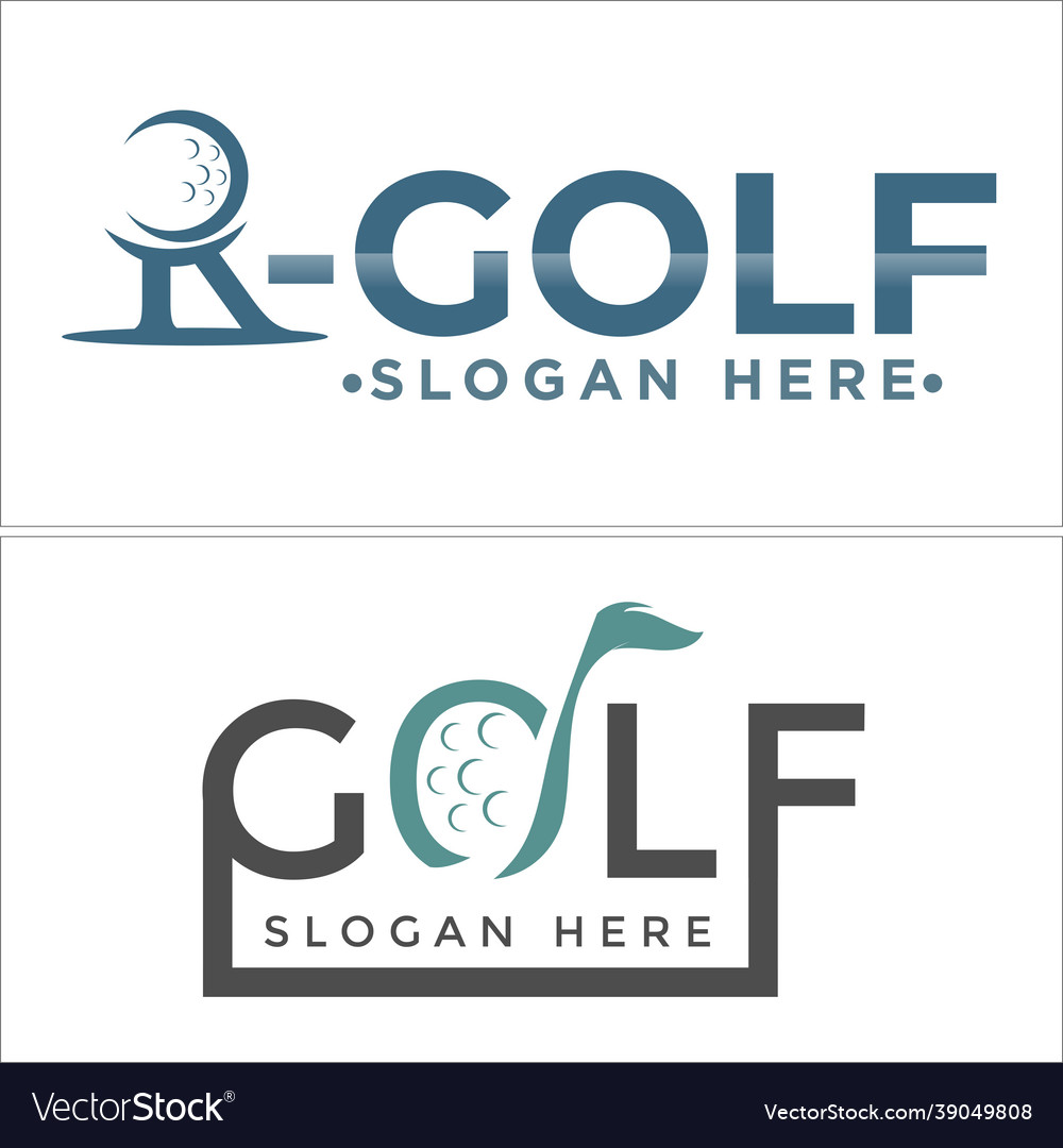 Golf logo icon