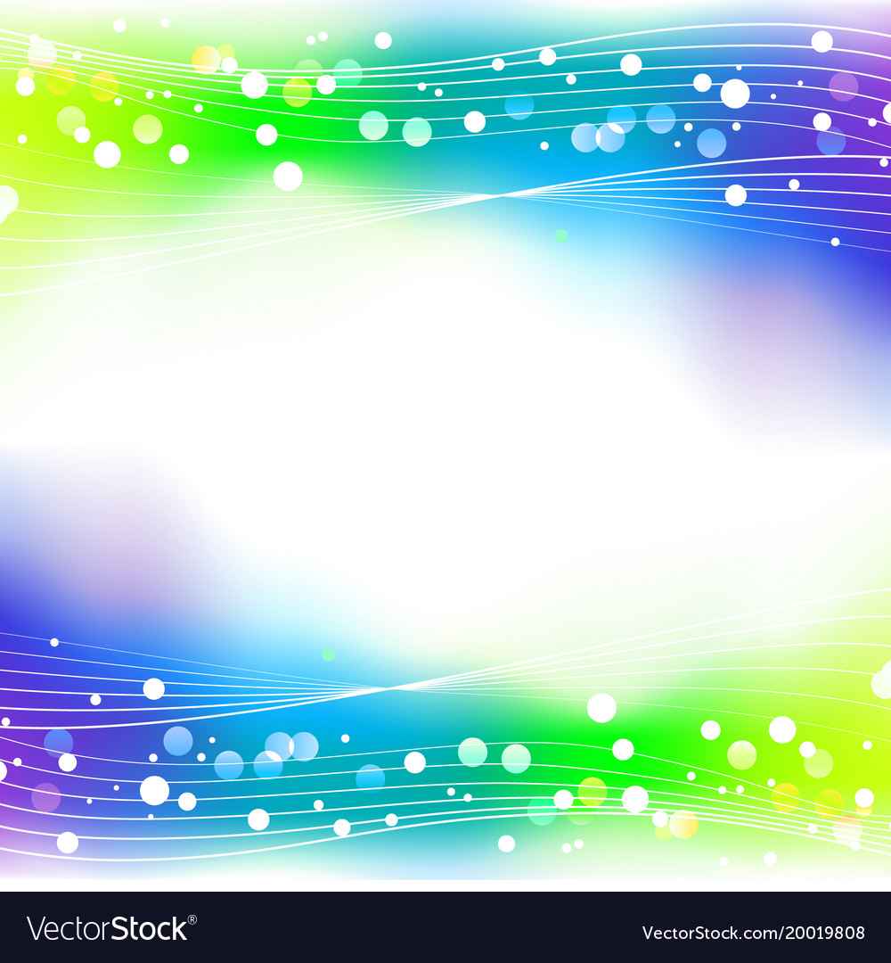 Rainbow abstract defocused bokeh lights background