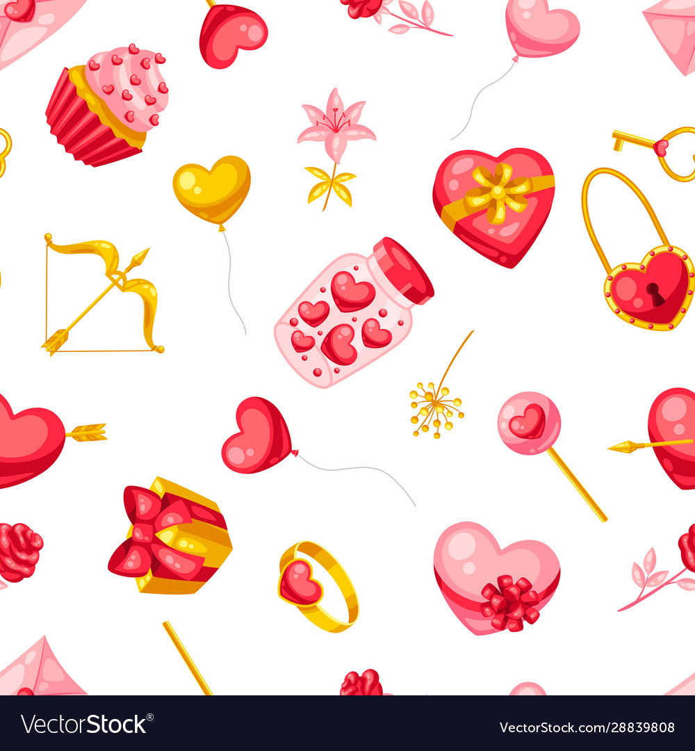 Romantic Valentine's Day Pattern