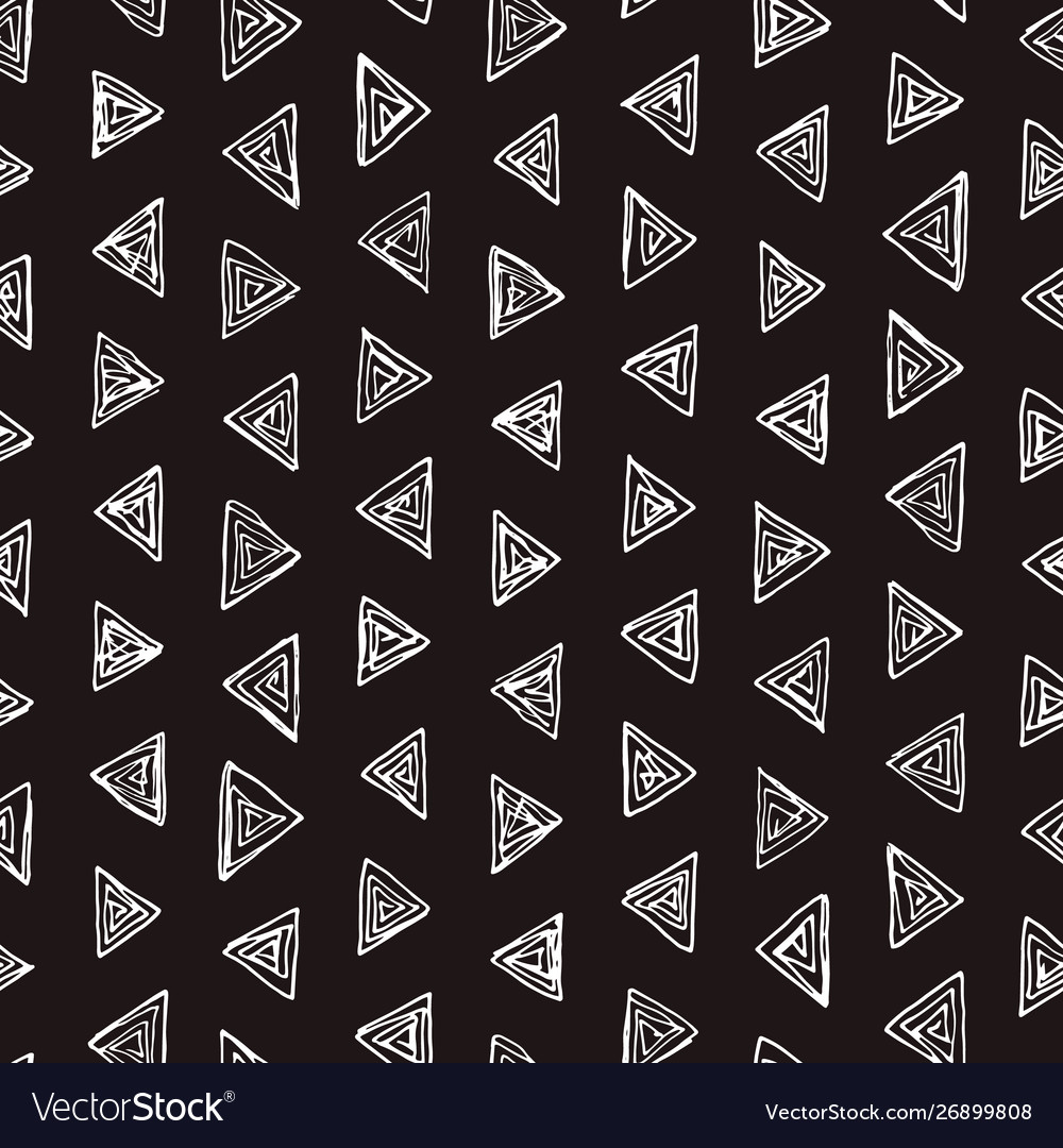 Triangles seamless pattern