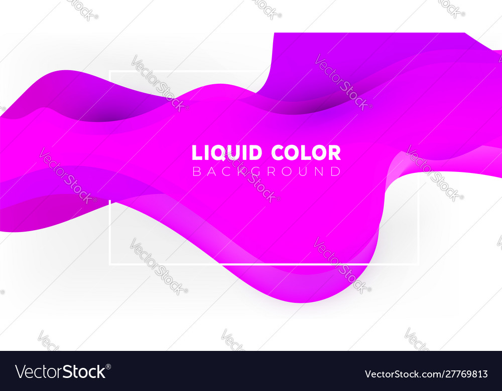 Abstract fluid creative templates with dynamic Vector Image Abstract fluid creative templates with dynamic