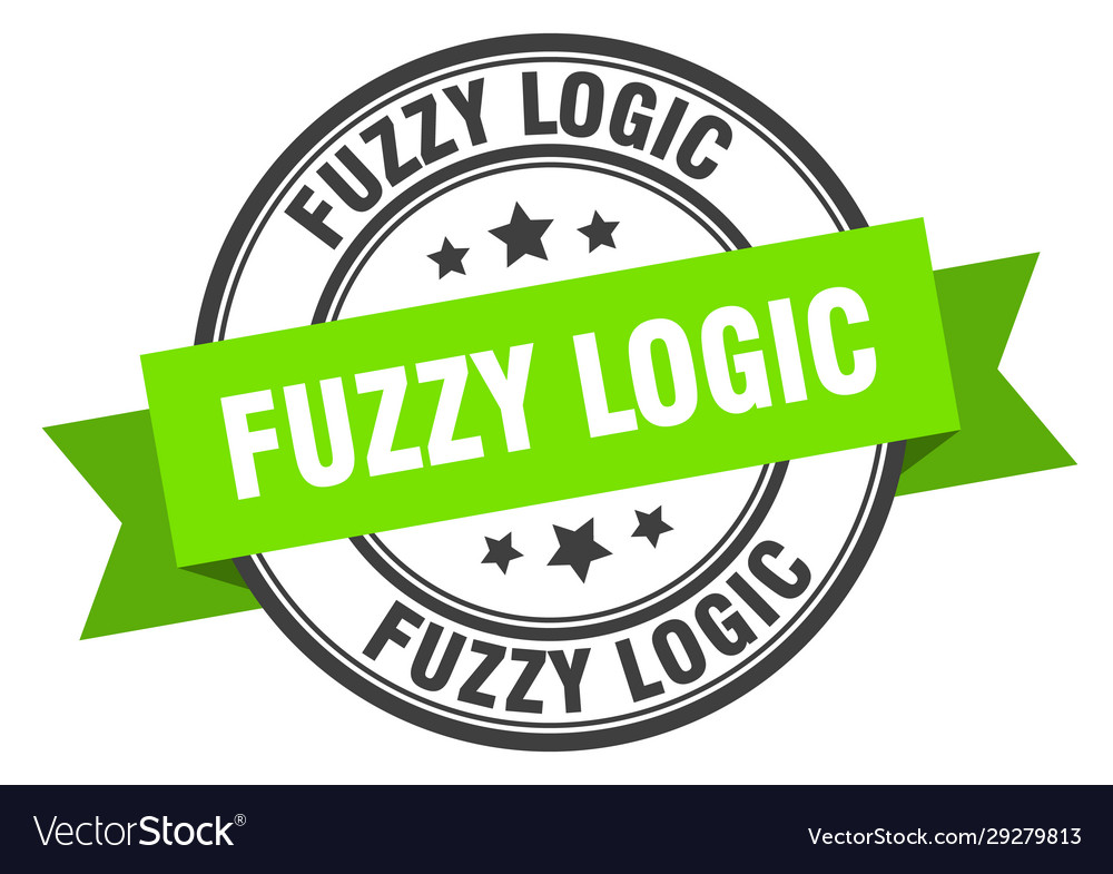 Fuzzy logic label logicround band sign