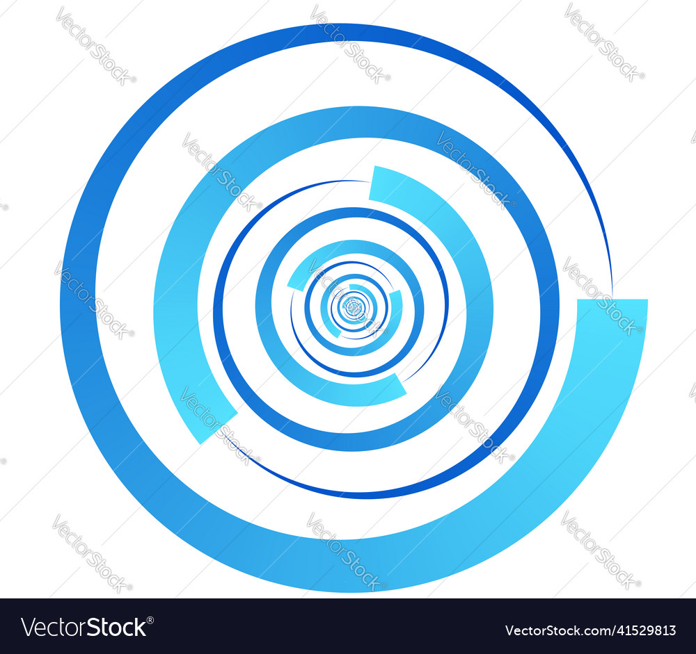 Geometric and abstract circle circular design