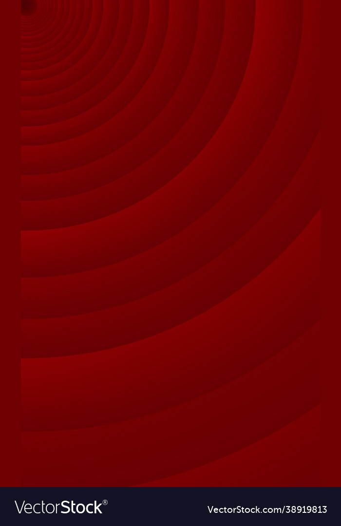 Red circular lines abstract gradient background