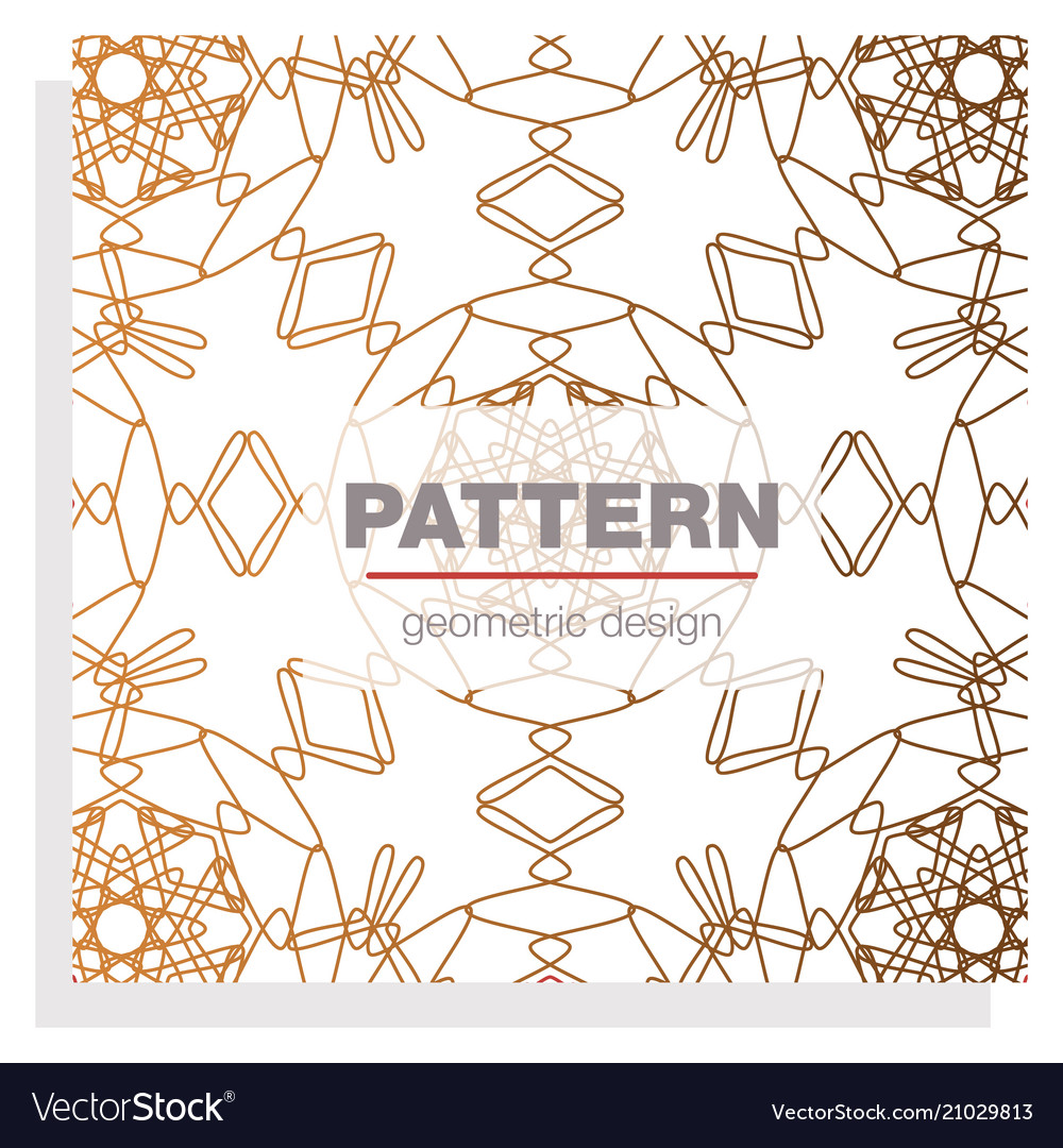 Seamless linear pattern with thin poly lines