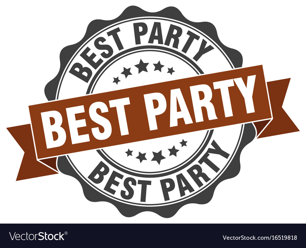 Best party stamp sign seal