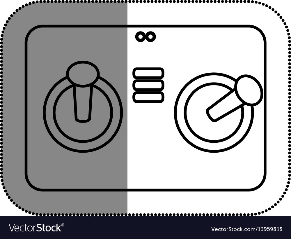 Drone remote control isolated icon