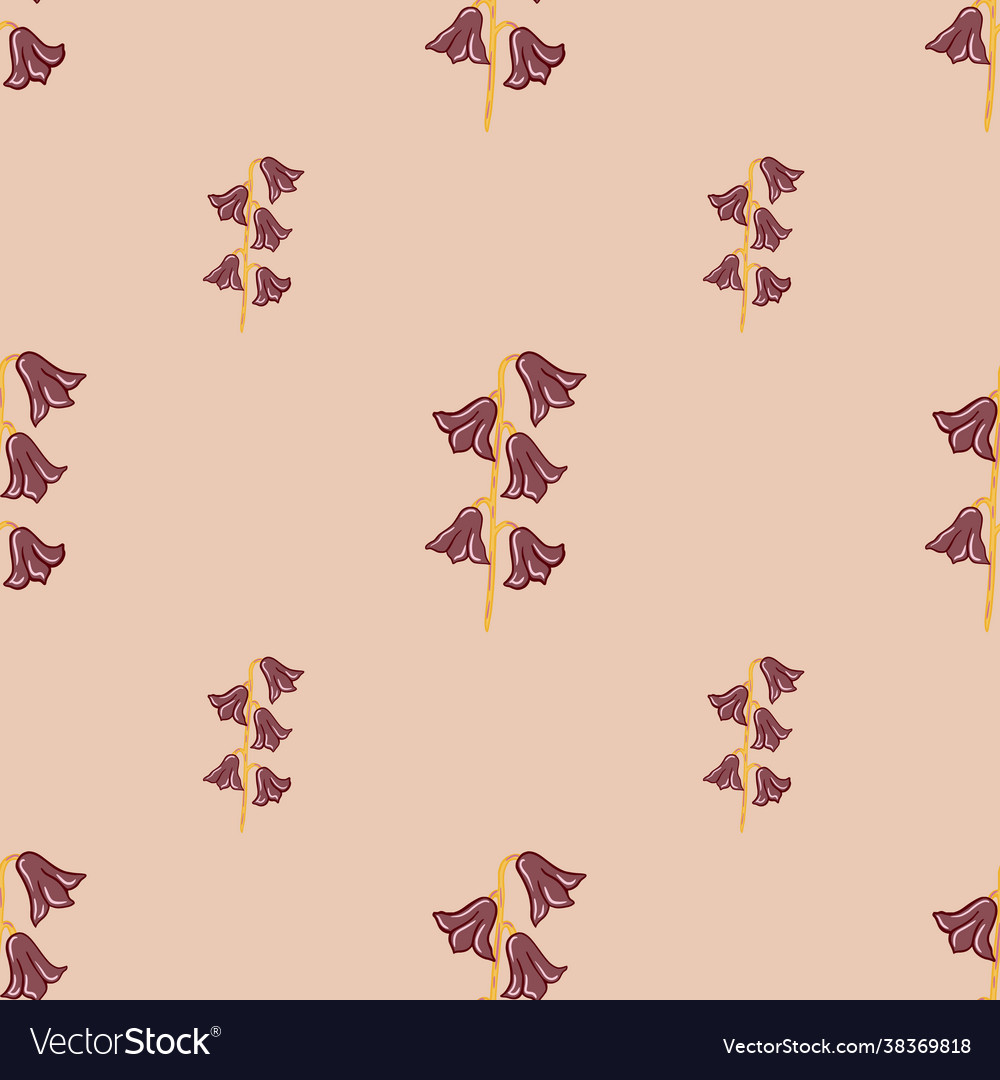 Minimalistic style seamless pattern with doodle vector image Minimalistic style seamless pattern with doodle