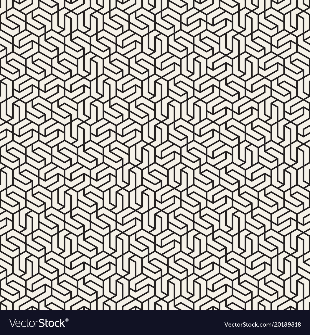 Modern Hexagonal Grid Pattern