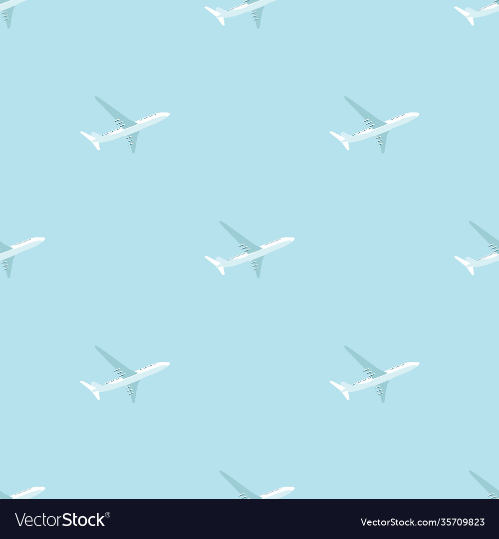 Abstract Airplane Pattern
